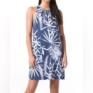 Tori Richard Chloe Sun Dyed Blue Dress
